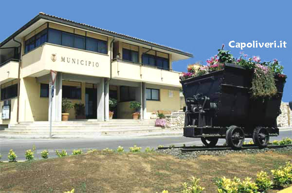 Piazza del Cavatore - Un carrello per il trasporto del minerale.